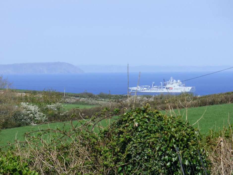 View across Falmouth Bay